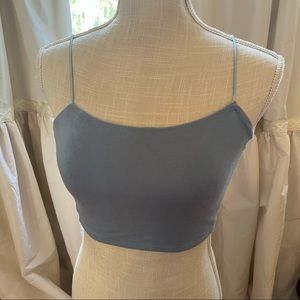 Apple Tree womans size small crop top with straps.